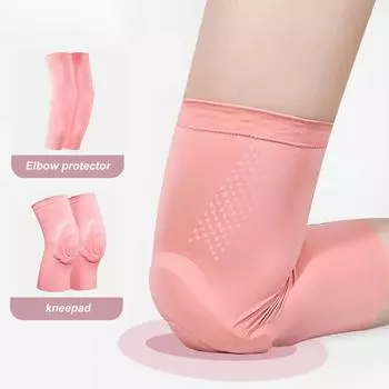 1 пара спортивных ультратонких наколенников для волейбола, экстремальных видов спорта, наколенники, поддержка локтя, танцы, йога, эластичная защита колена для спортзала M