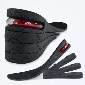 1 пара стельок для обуви, невидимая, дышащая, съемная, сделает вас выше, удобная, увеличивающая рост, на воздушной подушке, стелька для обуви, вставка для пятки для мужчин и женщин Single Layer