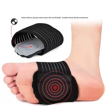 1 пара стельок для поддержки свода стопы, подошвенный фасциит, пяточные шпоры, ремешок для ухода за ногами, стельки для снятия боли при плоскостопии, носки, ортопедические стельки, подушечки серый