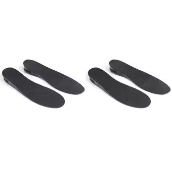 1 пара стелек для увеличения роста, регулируемый вырез, для женщин и мужчин, подъемная колодка для обуви (3см) К