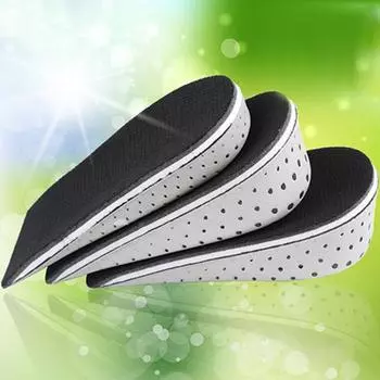 1 пара стелек по высоте, половинный стиль, впитывающая пот пена с эффектом памяти, антикоррозийная M