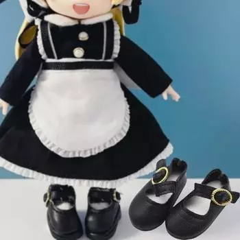 1 пара стильных милых кукол, ролевых игрушек, 15 см, хлопковые мягкие туфли-идолы, детские игровые ботинки белый