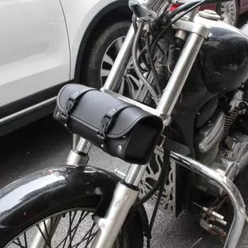 1 пара сумок на руль мотоцикла, седельные сумки большой емкости, быстросъемная конструкция, водонепроницаемая, легкая