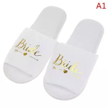 1 пара свадебных украшений для невесты, вечерние тапочки для подружки невесты, женские праздничные принадлежности