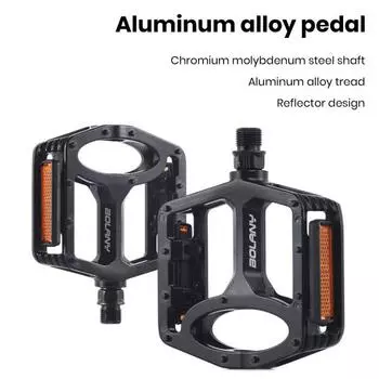 1 пара сверхлегких велосипедных педалей, нержавеющие, устойчивые к коррозии педали из алюминиевого сплава, герметичные подшипники, противоскользящие велосипедные педали