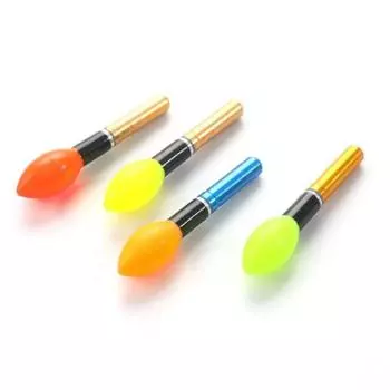 1 пара светодиодных фонарей для поплавочной удочки, люминесцентная флуоресцентная лампа для рыбалки, морская рыбалка красный