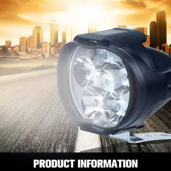 1 пара светодиодных вспомогательных фар для мотоцикла, рабочий прожектор, противотуманная фара с