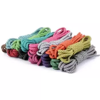 Светоотражающие шнурки для кроссовок 120cm жёлтый