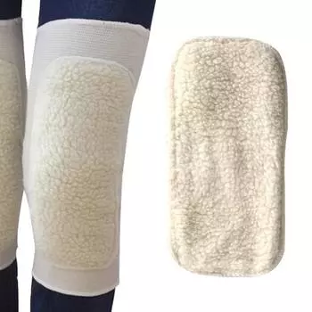 1 пара теплых зимних леггинсов для защиты коленей на открытом воздухе для пожилых мужчин и женщин, наколенники на локтях