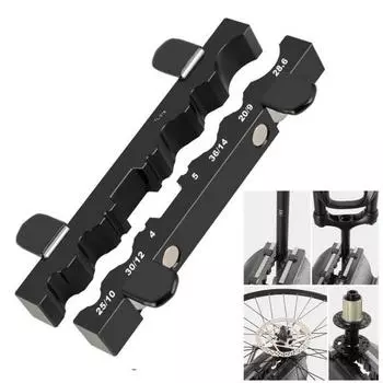 1 пара тисков для велосипедного верстака, приспособление для ремонта велосипедной ступицы, педали, подвески, вилки, цепи, оси колеса чёрный