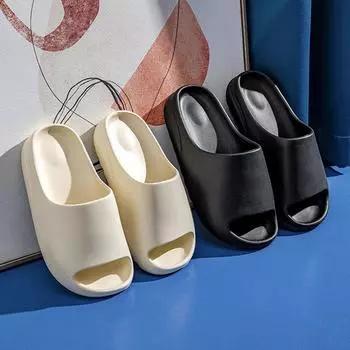 1 пара толстых пляжных сандалий для ношения на открытом воздухе, мягкая подошва, женская обувь для отдыха на море, нескользящие тапочки 42/43