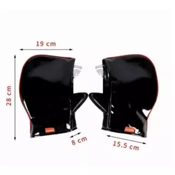 1 пара толстых теплых перчаток для езды на велосипеде, мотоцикле, скутере, руле, непромокаемые зимние теплые перчатки для руля чёрный