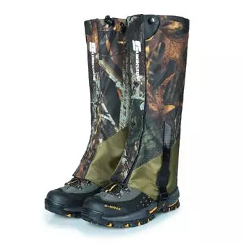 1 пара треккинговых зимних ботинок, гетры, износостойкие водонепроницаемые гетры для пересечения пустыни Colorful Olive