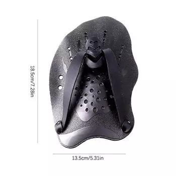 1 пара тренировочных лопаток для плавания, лопатки для плавания, перчатки для подводного плавания, ласты, спортивные силиконовые ласты с регулируемыми ремешками синий