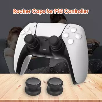 1 пара удлинителей рукояток для контроллера PS5, чехлы для джойстика