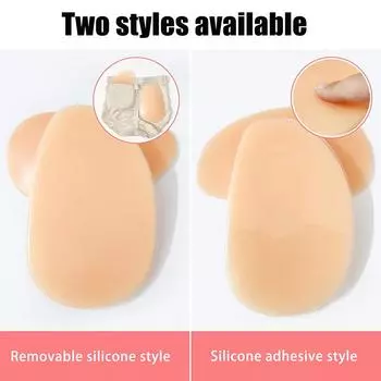 1 пара, удобные вставки для увеличения ягодиц, съемные, пуш-ап, контурные силиконовые накладки на ягодицы для мужчин и женщин A1