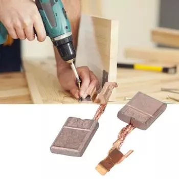 1 пара угольных щеток CB-440, высокопрочная утолщенная многожильная проволока, металлическая электрическая шлифовальная машина, угольная щетка, поставка для мастерской