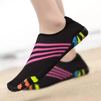 1 пара ультралегких пляжных туфель, современные быстросохнущие носки цвета морской волны, без шнуровки 40