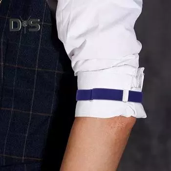 1 пара унисекс-браслетов, регулируемых из искусственной кожи шириной 2 см, однотонные эластичные манжеты для рукавов рубашки, аксессуары для вечеринок и свадеб красный