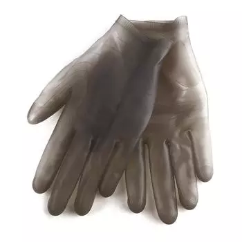 1 пара унисекс DIY Craft силиконовые перчатки многоразовые безопасные эпоксидные перчатки защитные перчатки для пальцев для изготовления ювелирных изделий One Size серый