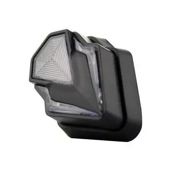 1 пара универсальных мотоциклетных светодиодных указателей поворота, янтарный мигающий, левый/правый, дневной ходовой свет, сигнальная лампа