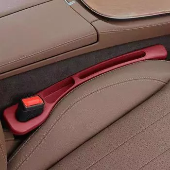 1 пара универсальных заглушек для автомобильных сидений, боковых швов, заполнитель зазоров в автомобиле, внутренняя отделка чёрный