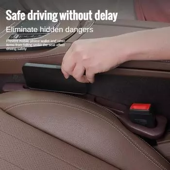 1 пара универсальных заглушек для автомобильных сидений, полоска с боковым швом, наполнитель для автомобильных зазоров, герметичный органайзер для хранения зазоров в сиденьях, украшение интерьера