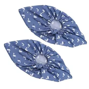 1 пара утолщенных эластичных бахил для дома, офиса, помещений, нескользящие бахилы для кожаной обуви, мокасины розовый