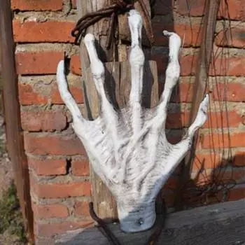 1 пара ужасов ведьма рука скелет Хэллоуин вечеринка бар хитрый реквизит украшение