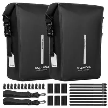 1 пара велосипедных передних вилок сумка водонепроницаемая велосипедная быстросъемная сухая сумка велосипедная сумка 1 pair