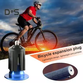 1 пара велосипедных рулей, расширяющийся замок, сверхмощный, легкий, 22-24 мм, универсальный MTB, дорожный горный велосипед, ручка, торцевая крышка, аксессуары