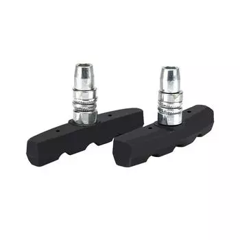 1 пара велосипедных тормозных колодок для горного велосипеда, держатель резиновых блоков, полезные аксессуары