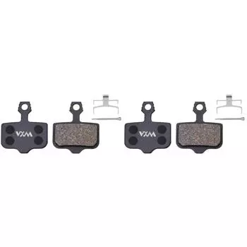 1 пара велосипедных тормозных колодок, полуметаллические MTB велосипедные гидравлические дисковые тормозные колодки (02Д)