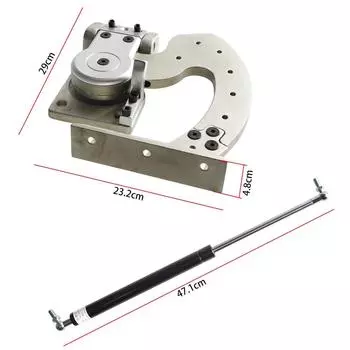 1 пара вертикальных дверных петель для дверей-ножниц, комплект болтов, регулируемый на 90 градусов для большинства автомобилей серый