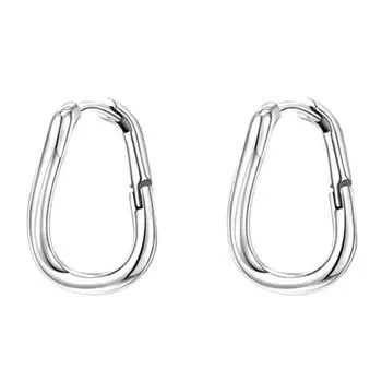 1 пара винтажных простых круглых сережек-гвоздиков для женщин, аксессуары, трендовые индивидуальные ювелирные изделия с закрученным геометрическим дизайном