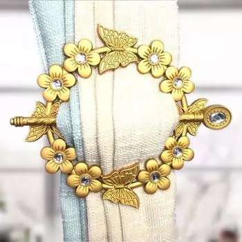 1 пара винтажных римских круглых пряжек для штор, держателей для штор, декоративных колец для штор, художественных пряжек для штор, аксессуаров для дома Drcor