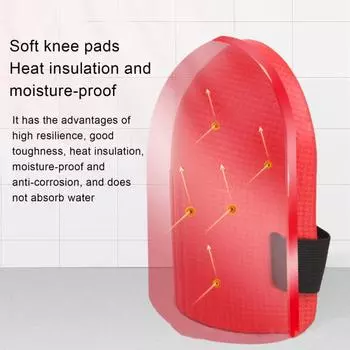 1 пара водонепроницаемых наколенников, высокая устойчивость, теплоизоляция, удобная защитная наколенница синий