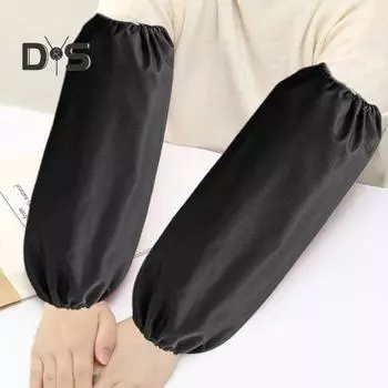 1 пара водонепроницаемых нарукавников с эластичными манжетами, грязезащитными манжетами, устойчивыми к царапинам и маслам, кухонными фартуками розовый