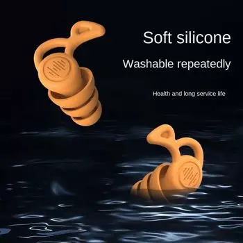 1 пара водонепроницаемых противошумных берушей для сна, шумоподавление, беруши для сна фиолетовый