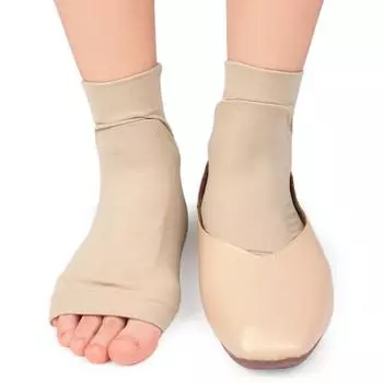1 пара, высокая эластичность, удобная посадка, поддержка лодыжки, увлажняющие носки на пятке, против растрескивания, спортивные товары