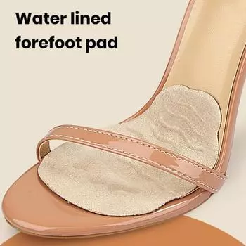 1 пара высоких каблуков на переднюю часть стопы противоскользящие амортизирующие моющиеся многоразовые водонепроницаемые прозрачный