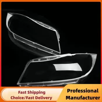 1 пара ксеноновых передних фар, крышка линзы для BMW 3 серии E90 E91 2006-2012 Facelift, прозрачная фара, левая и правая крышка лампы
