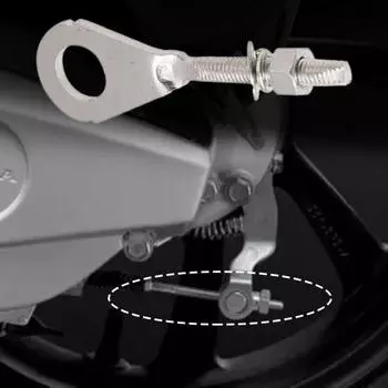 1 пара заднего антикомпрессионного регулятора, набор натяжителей, цепь, износостойкий утюг, профессиональный мотоцикл