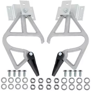 1 пара замков для выдвижных лестниц, алюминиевый замок для перекладин лестницы, сменный замок для телескопической лестницы, аксессуары для лестницы, замок для перекладин Werner 1 SET