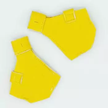 1 пара защитной обуви для уток, дышащая удобная тканевая обувь с открытым носком и птицей L синий