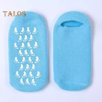 1 пара защитных чехлов для ног из хлопка, устойчивых к трещинам, смягченных мозолей, кератинизированных накладок для ног, пляжных носков, пленочных защитников для ног, препятствующих сухости и растрескиванию чёрный