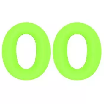 1 пара защитных чехлов, мягкие силиконовые удобные сменные водонепроницаемые амбушюры для Sony WH-CH720N зелёный