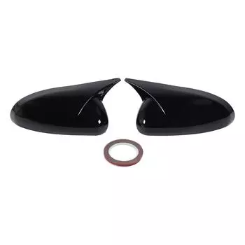 1 пара защитных колпачков зеркала заднего вида, глянцевая черная, прочная защитная крышка бокового зеркала двери для BRZ ZN8 Z