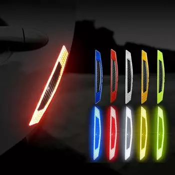 1 пара защитных наклеек, предупреждающие бирки, наклейки на брови колес, аксессуары, противостолкновительная полоса, светящаяся эпоксидная смола, универсальная