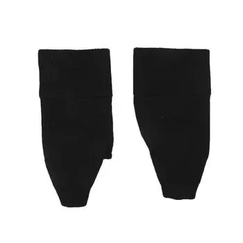 1 пара защитных наручей для большого пальца, мужская и женская мягкая защита от растяжений суставов, напульсник, перчатки для спортзала, фитнеса, перчатки с половиной пальцев S чёрный